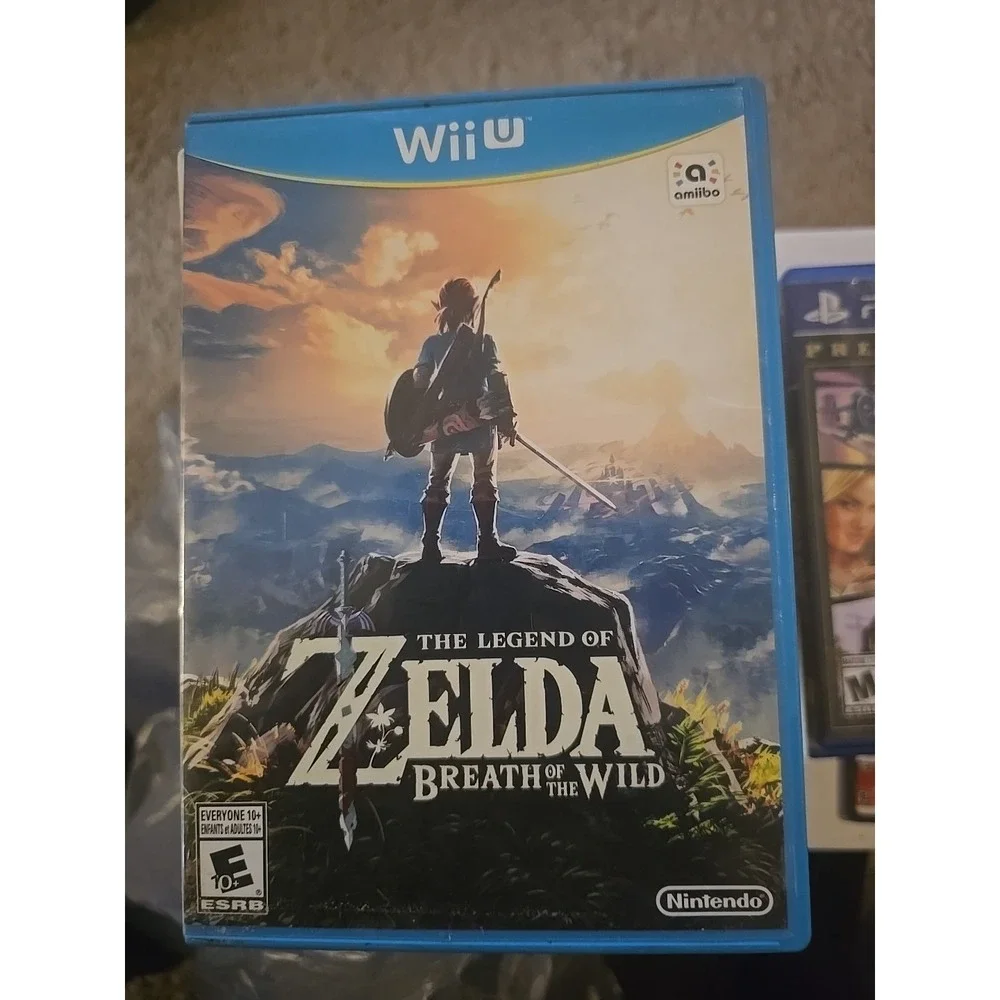Nintendo The Legend of Zelda: Breath of the Wild Wii U NTSC-U/C E10+ Manual